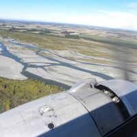 Canterbury Plains, New Zealand from a DC-3