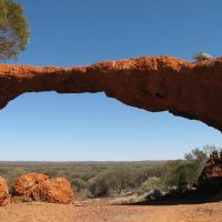 Eye in the Rock, Sandstone, Western Australia