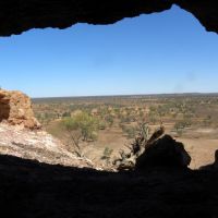 South West Queensland from a 'jump up' rock shelter.